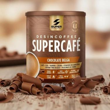 Imagem de Supercafé Desincoffee Termogênico Natural 220g Chocolate Belga - Super