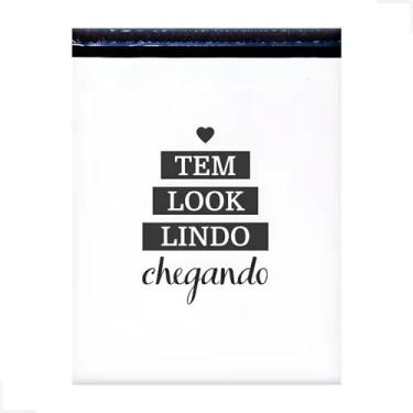 Imagem de Saco Correio E-commerce Com Logomarca 32 X 40 50 Und Branco