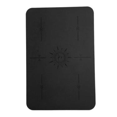 Imagem de ZJchao Tapete para Máquina de Costura, Suprimentos de Costura aprox. 40x60x0,5cm / 15,7x23,6x0,2in Material de Borracha PU para Acolchoamento para Presentes Atenciosos para Quem Gosta de Costurar (Preto)