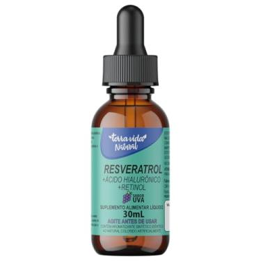 Imagem de Resveratrol + Ácido Hialurônico + Retinol, Sabor Uva, 30ml