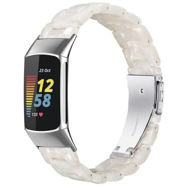 Imagem de Pulseira de reposição de resina para Fitbit Charge 6/5 - Wongeto
