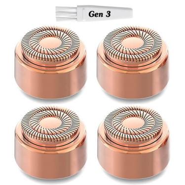 Imagem de Cabeças de reposição para removedor de pelos faciais impecável Gen 3 -