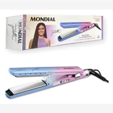 Imagem de Prancha Alisadora Mondial 60w Bivolt P-ju-03 Cor Violeta 110v/220v, Az