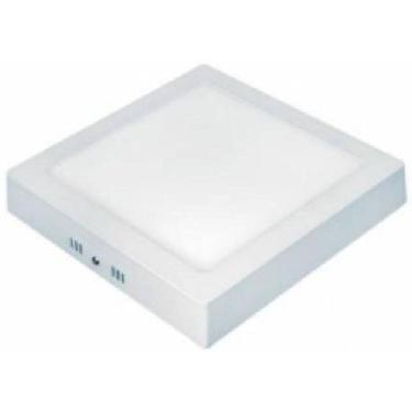 Imagem de Painel Led Sobrepor Quadrado Taschibra 24W 6500K Luz Branca