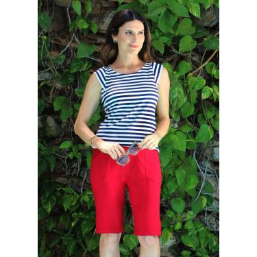 Imagem de Bermuda Pau a Pique Básica Vermelho