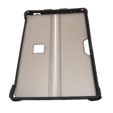 Imagem de Cryfokt Capa Protetora para Tablet Com Suporte para Caneta para Pro 7 Plus Pro 6 5 4 LTE Tablet PC de 12,3 Polegadas, Capa de Silicone Resistente para Usuários de Teclado Com Tipo (Cinza fosco)
