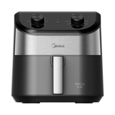 Imagem de Fritadeira Air Fryer Widemax 4,5L Midea Preto-inox 220V