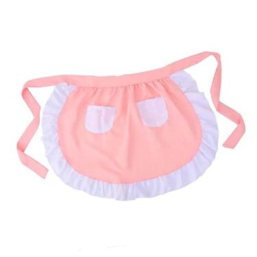 Imagem de Ioensy feminino de cintura, curto para garçonete, para cafeteria, bar, cozinha