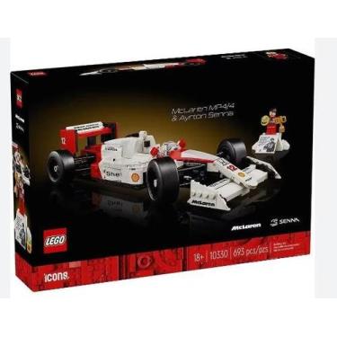 Imagem de LEGO ICONS - McLaren MP4/4 e Ayrton Senna