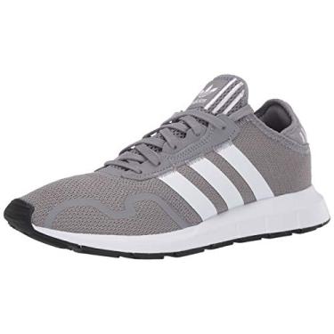 Imagem de adidas Originals Tênis masculino, Cinza/branco/preto, 45