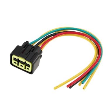 Imagem de SING F LTD Conector de plugue retificador regulador de 6 pinos para motocicleta compatível com Yamaha YZF R6 MT03 F90