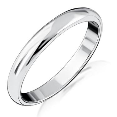 Imagem de FLORA ALIANÇA PRATA 925 LISA 3MM ANEL MODA FEMININA (17)