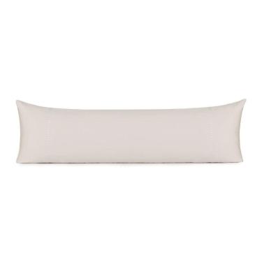Imagem de Fronha Body Pillow Altenburg Bordados em Cetim 300 Fios Cerclê Branco