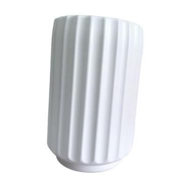 Imagem de IEUDNS Vaso de chão alto, vaso de flores, decoração para casa, centro de mesa para, prateleira, casamento, 20cmx12cmx12cm