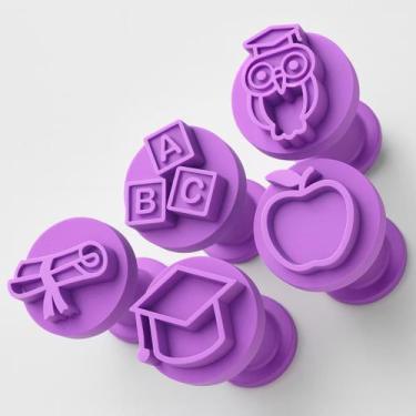 Imagem de Kit Carimbo Marcador Brigadeiros PROFESSOR PROFESSORES PROFESSORA ESCO