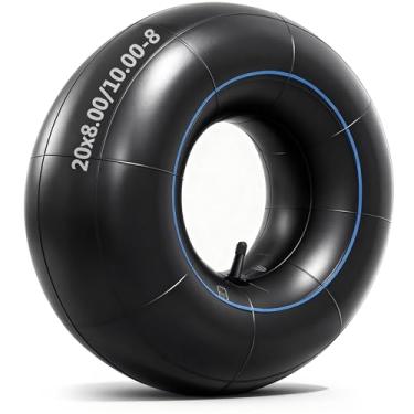 Imagem de GYL Tubo interno resistente 20x8.00-8 com substituição de haste de válvula reta TR13 para pneu 20x10.00-8, 20x8-8, 18x6.50/7.50/8.50/9.50-8 para cortador de grama, trator, carrinho de golfe