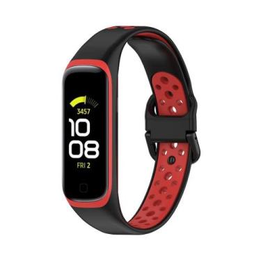 Imagem de Pulseira De Silicone Esportiva Para Galaxy Fit 2 SM-R220 Fit2 R220 - 1