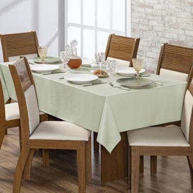 Imagem de Toalha de Mesa 6 Lugares Térmica Impermeável 1,40 m x 2,00 m Diversas 