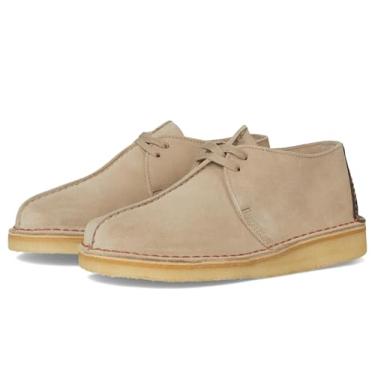 Imagem de Clarks Desert Trek Oxford feminino, Camurça areia 1, 35 BR