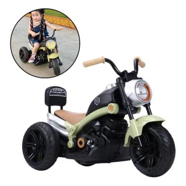 Imagem de Mini Moto Eletrica Infantil 6V Chopper Estilosa Custom Bw369