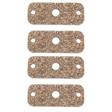 Imagem de OTOTEC 4 peças de vedação plana de para-brisa de carro 48 x 19 x 3 mm compatível com modelos Land Rover 1 2 MG TA TB TC TD Y Morgan