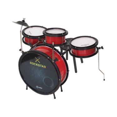 Imagem de Bateria Infantil Luen Rockstar c/Pedal e Baqueta