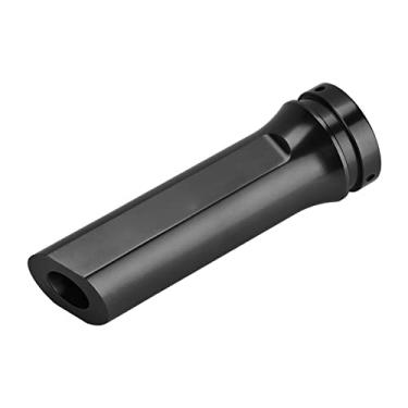 Imagem de Tnfeeon Capa de Freio de Mão, Manga de Freio de Mão de Alumínio para Transmissão Manual, Instalação Durável e Fácil para Carros (Preto)