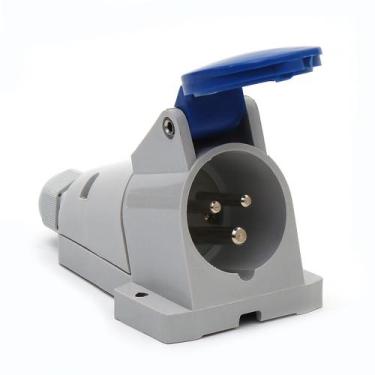 Imagem de Tomada Negativa de Sobrepor Linha CEKTON IP44 3(2P+T) 16A 200/250V - S