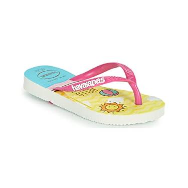 Imagem de Sandalias Havaianas Kids Slim Hello Kitty Havaianas Feminino Branco 41/42