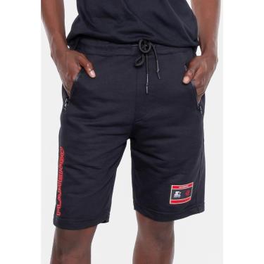 Imagem de Bermuda Starter Moletom Collab Flamengo Oficial Masculino-Masculino