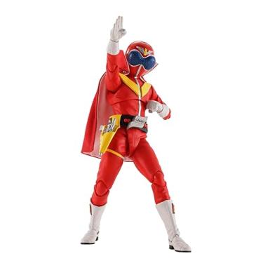 Imagem de TAMASHII NATIONS S.H. Figuarts (True Bone Carving Process), Secret Sentai Goranger, Akaranger, Super Sentai 50th Anniversary Version, Approx. 5.7 inches (145 mm), PVC & ABS & Fabric, Painted Action