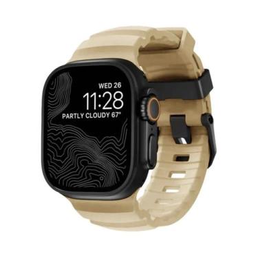 Imagem de Pulseira Esportiva De Silicone Para iWatch Ultra2 Apple Watch 46mm 49m