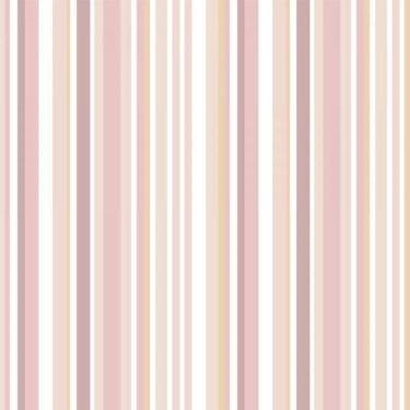 Imagem de Papel De Parede Listrados Rosa Pastel