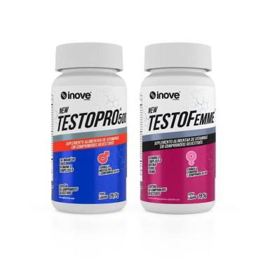 Imagem de Testopro 30caps + Testofemme 30caps Inove Nutrition-Masculino
