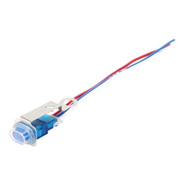 Imagem de JicSuXi Interruptor de luz de emergência para motocicleta - Reparo profissional - Fácil instalação - Substituição direta do controlador de alerta - Peças de, Azul