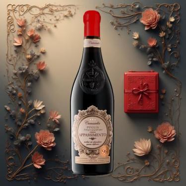 Imagem de CAMASELLA, Vinho Italiano Tinto Puglia Apassimento Rosso Camasella IGT