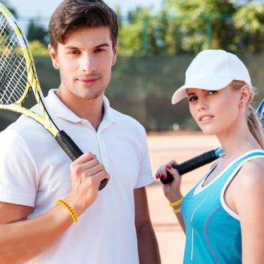 Imagem de Generic 20 pulseiras de beisebol de softball, pulseiras de silicone, motivacionais, esportivas, bolas de borracha, elásticas, lembrancinhas de festa de softball, para eventos esportivos, times