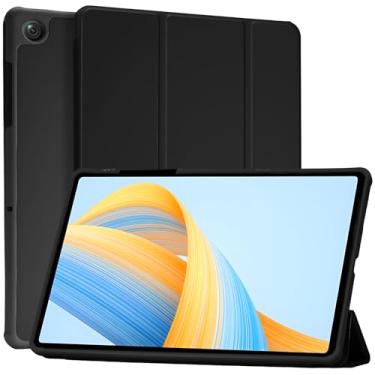 Imagem de XiflLife Capa para Samsung Galaxy Tab A9+/A9 Plus 28 cm 2023 SM-X210/ X216/ X218, à prova de choque, com três dobras, capa protetora para tablet de ângulo duplo, leve, capa de TPU macio para despertar