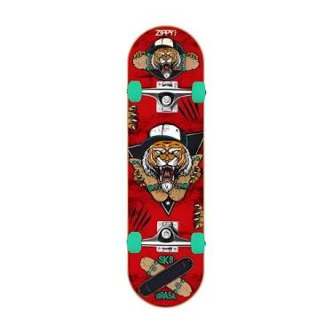 Imagem de Skate Semi Profissional Tigre Radical 6958 - Zippy Toys