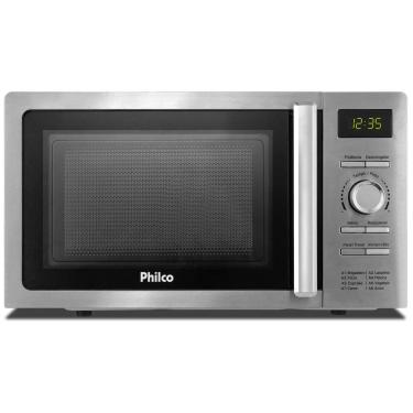 Imagem de Micro-ondas de Mesa Philco com 20 Litros de Capacidade Preto e Inox - PMO23IP