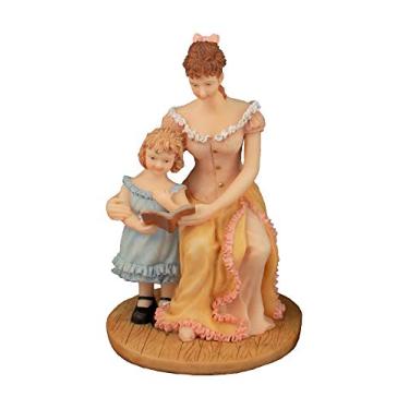 Imagem de United Treasures Victorian Lady Reading a Book.