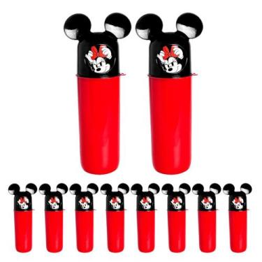 Imagem de Kit 20 Potes Giratórios Minnie Vermelho Decoração de Festa - Plasútil,