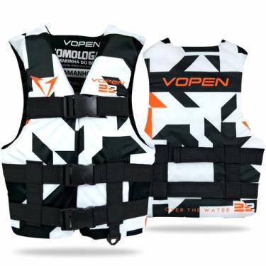 Imagem de Colete Salva Vidas Homologado Nylon VP22 Aquatic - VP22Q - Aquatic Vop