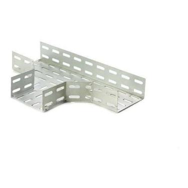 Imagem de Te Horizontal Eletrocalha 100x100mm Perfurado - Luxtil Elétrica