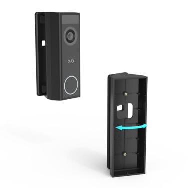 Imagem de Lyeiaa Suporte de câmera de campainha Eufy compatível apenas com C31, suporte de montagem de ângulo ajustável para campainha de vídeo de segurança Eufy C31