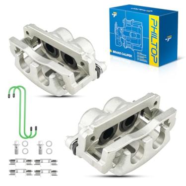 Imagem de PHILTOP Pinça de freio dianteiro compatível com Trailblazer 2006-2009, Envoy 2006-2009, Rainier 2006-2007, 18B5005A, 18B5004A
