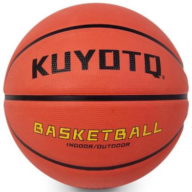 Imagem de Basquete KUYOTQ, tamanho 5, 70 cm, espuma de borracha, interior e exte