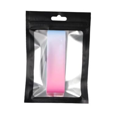 Imagem de Colaxi Protetor de borda para raquete de pickleball, acessório de reposição para raquete de pickleball, fita protetora para bordas, ideal para academias e, Azul Rosa