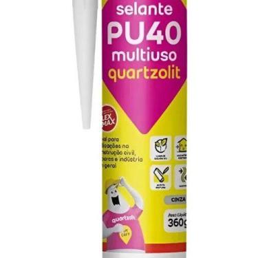 Imagem de Selante Pu 40 Quartzolit Branco 360g