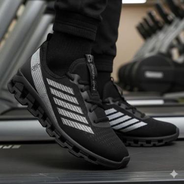 Imagem de Tênis Optimus Esportivo Masculino Para Caminhar Correr Academia Caminh